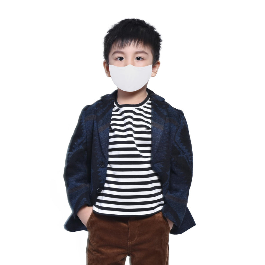 Reusable Mask - 3 PK White Kids